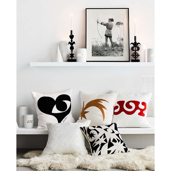 COPY - Joy" White Ceramic Hurricane Candle Holder 7" by Lucia Eames™ - Picture 8 of 8